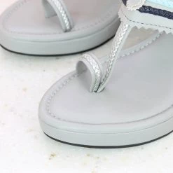 Inc.5 VEDGE HEEL KOLHAPURI - GREY SALE