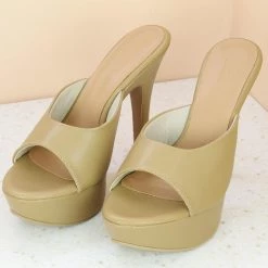 Inc.5 HIGH HEEL MULES