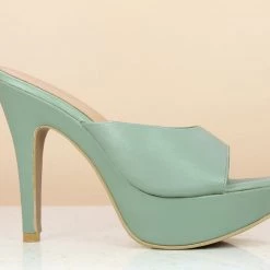 Inc.5 HIGH HEEL MULES 8 Inc.5 HIGH HEEL MULES