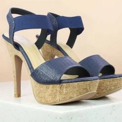Inc.5 SALE CORK COVERED HIGH HEEL SANDAL