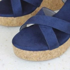 Inc.5 SUEDE HIGH PLATFORM SANDAL
