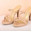 Inc.5 Inc5 STRAPY HEELS-BEIGE