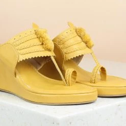 Inc.5 VEDGE HEEL KOLHAPURI SALE