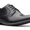 Clarks MEN BENSLEY LACE BLACK LEATHER