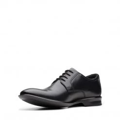 Clarks MEN BENSLEY LACE BLACK LEATHER