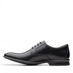 Clarks MEN BENSLEY LACE BLACK LEATHER