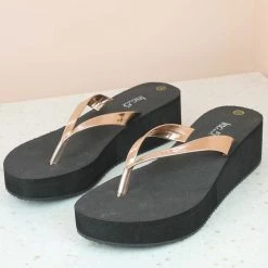 Inc.5 PLATFORM THONG-ROSE GOLD SALE 8 Inc.5 PLATFORM THONG-ROSE GOLD SALE