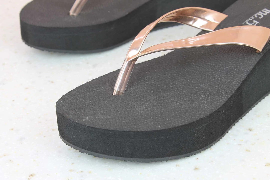 Inc.5 PLATFORM THONG-ROSE GOLD SALE 6 Inc.5 PLATFORM THONG-ROSE GOLD SALE