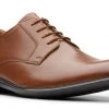 Clarks BENSLEY LACE DARK TAN LEA