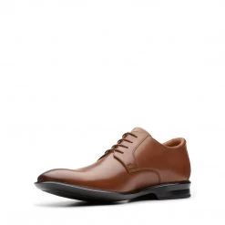 Clarks BENSLEY LACE DARK TAN LEA