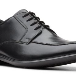 Clarks BENSLEY RUN BLACK LEATHER