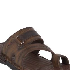 Buckaroo Adults-Men ADROL Leather Strollers Open Sandal Sandal