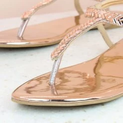 Inc.5 SANDAL THONG - ROSE GOLD