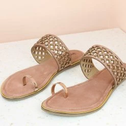 Inc.5 SALE JEWEL TOE POST-PEACH