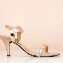 Inc.5 Diamond PARTY SANDALS-ROSE GOLD