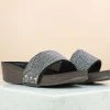 Inc.5 CRYSTAL DIAMOND PLATFORM MULE-BLACK
