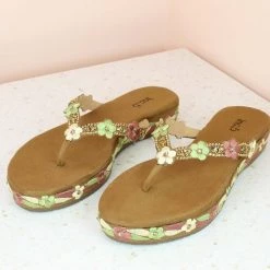 Inc.5 EMBROIDERY THONG-TAN SALE