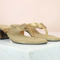 Inc.5 DIAMOND LEAF THONG - ANT GOLD SALE