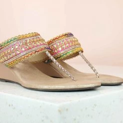 Inc.5 ZERDOZI WEDGE - ROSE GOLD SALE