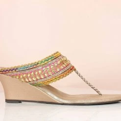 Inc.5 ZERDOZI WEDGE - ROSE GOLD SALE