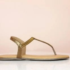 Inc.5 DIAMOND FLAT SANDAL-ANTIQUE GOLD SALE
