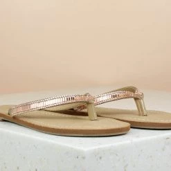 Inc.5 SALE FLAT CRYSTAL THONG