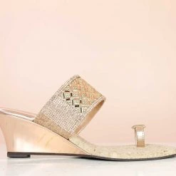 Inc.5 DIAMOND TOE POST VEDGE-ROSE GOLD SALE