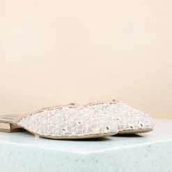 Inc.5 DIAMOND ETHNIC MULE-ROSE GOLD