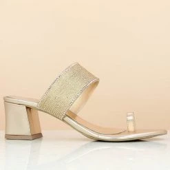 Inc.5 EMBROIDED ETHNIC TOE POST-ROSE GOLD