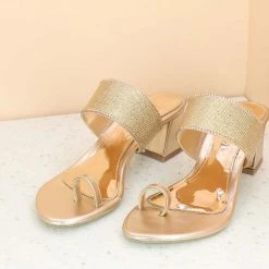 Inc.5 EMBROIDED ETHNIC TOE POST-ROSE GOLD