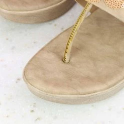 Inc.5 SEQUIN WORK PLATFORM - BEIGE SALE