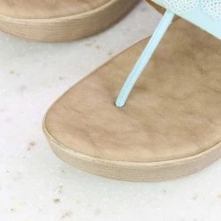 Inc.5 SEQUIN WORK PLATFORM - BLUE SALE