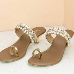 Inc.5 SALE DIAMOND ETHNIC TOE POST-ANTIQUE GOLD