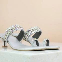 Inc.5 DIAMOND TOE POST-SILVER