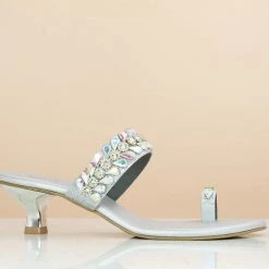 Inc.5 DIAMOND TOE POST-SILVER