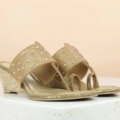 Inc.5 VEDGE HEEL SEQUENCE - ANTIQUE GOLD SALE