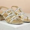 Inc.5 BLOCK HEEL DIAMOND SANDAL