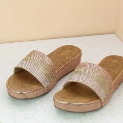 Inc.5 SEQUENCE PLATFORM MULE - PEACH Diamond