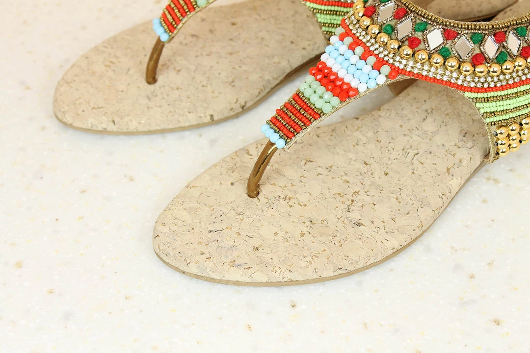 Inc.5 EMBROIDED SANDAL 4 Inc.5 EMBROIDED SANDAL