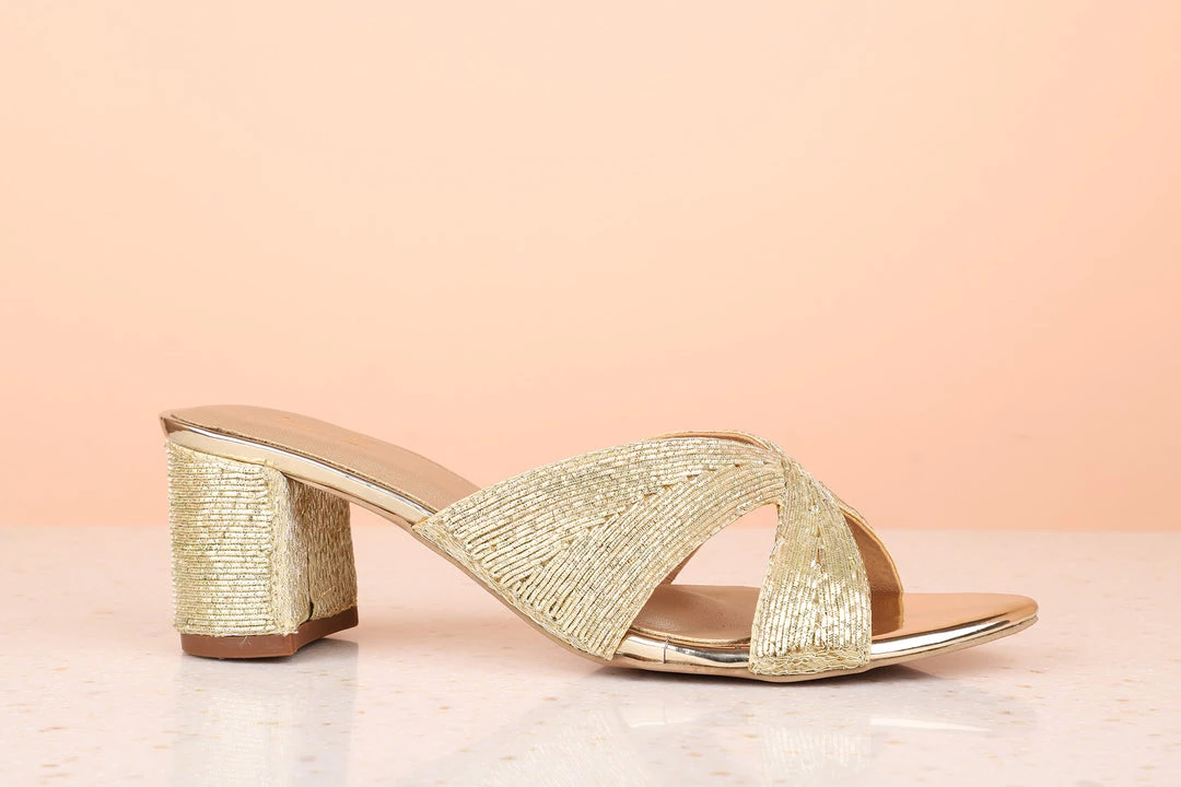 Inc.5 Embroidery BLOCK HEEL EMBROIDED MULES 4 Inc.5 Embroidery BLOCK HEEL EMBROIDED MULES