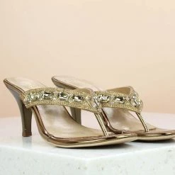 Inc.5 DIAMOND THONG - ANTIQUE GOLD