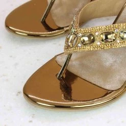 Inc.5 DIAMOND THONG - ANTIQUE GOLD