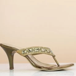 Inc.5 DIAMOND THONG - ANTIQUE GOLD 8 Inc.5 DIAMOND THONG - ANTIQUE GOLD