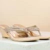 Inc.5 SALE SEQUENCE VEDGE HEEL THONG - ROSE GOLD