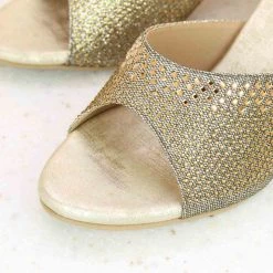 Inc.5 Embroidery BLOCK HEEL EMBROIDED MULES