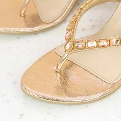 Inc.5 SMALL HEEL DIAMOND THONG