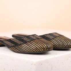 Inc.5 EMBROIDED MULES