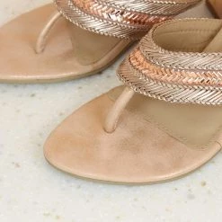 Inc.5 BLOCK HEEL DIAMOND THONG