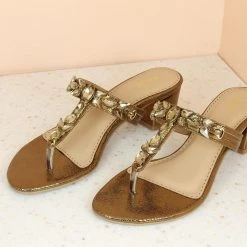 Inc.5 BLOCK HEEL DIAMOND THOND SALE