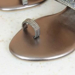 Inc.5 EMBROIDED VEDGE HEEL TOE POST SALE